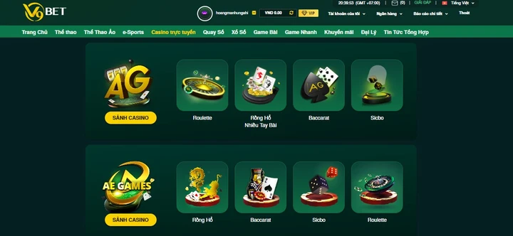 Vì sao nên chơi Casino v9bet