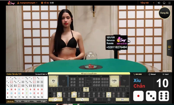 Top các trò chơi Casino v9bet được yêu thích nhất