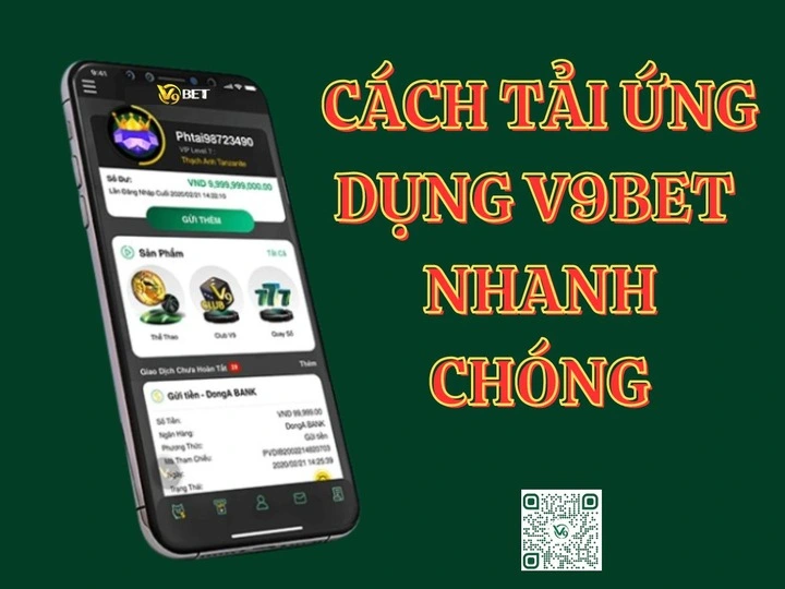 Hướng dẫn tải app v9bet trên ios nhanh chóng