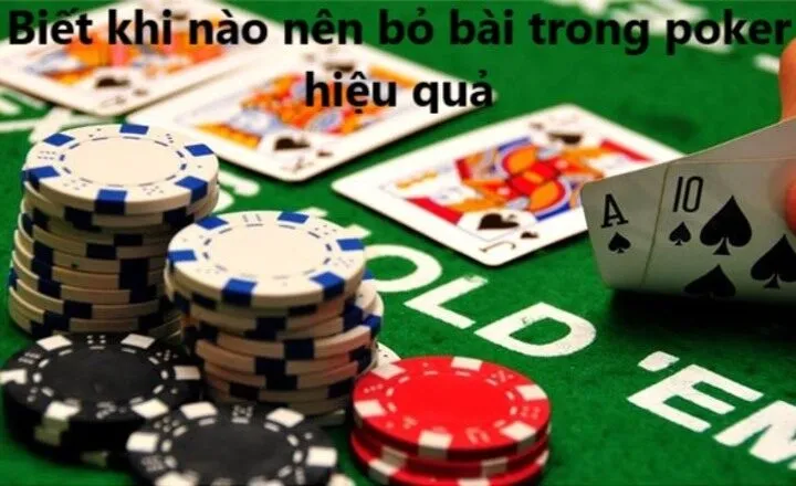 Trường hợp nên bỏ bài trong poker